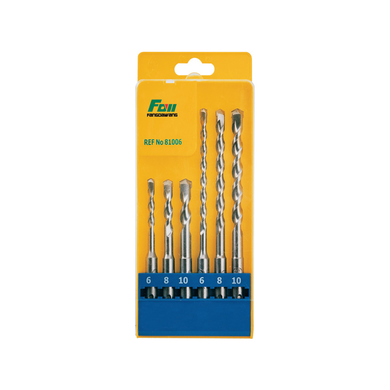 6 pcs Carbide Tipped Drill Set