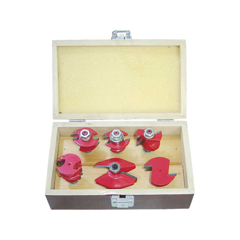 6 pcs Rail And Stile Router Bit Sets