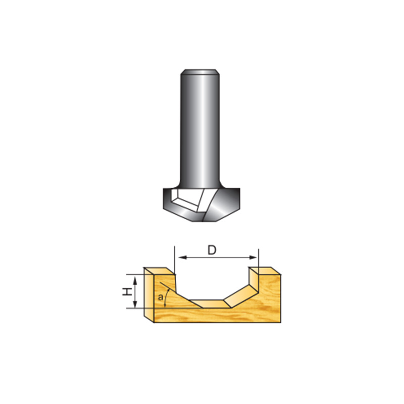 25 Degree Rounter Bit