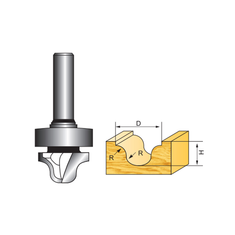 Imitated Roman Ogee Router Bit