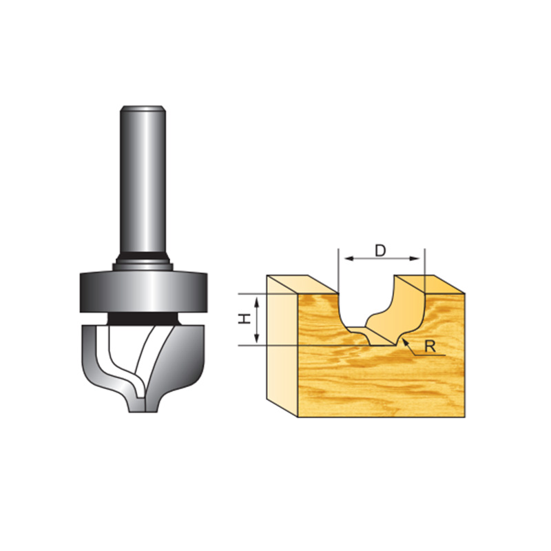 Imitated Classical Plunge Router Bit