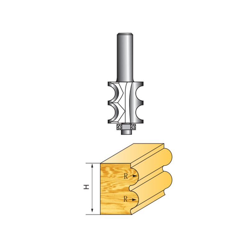 Double Beading Router Bit