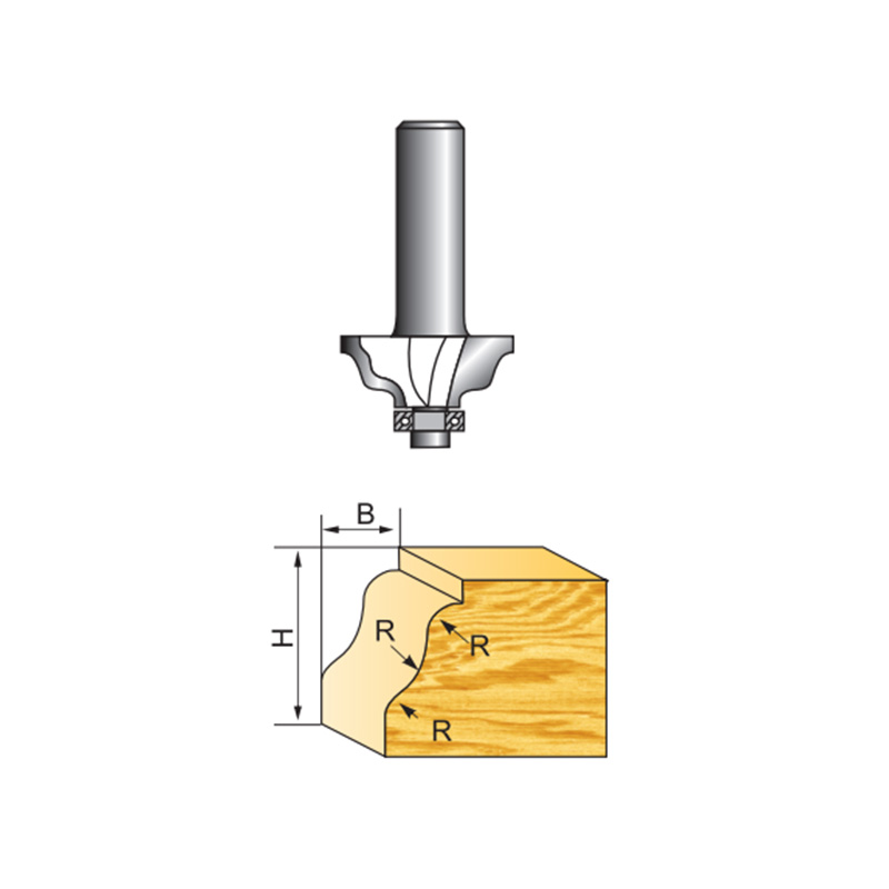 Wavy Edge Router Bit