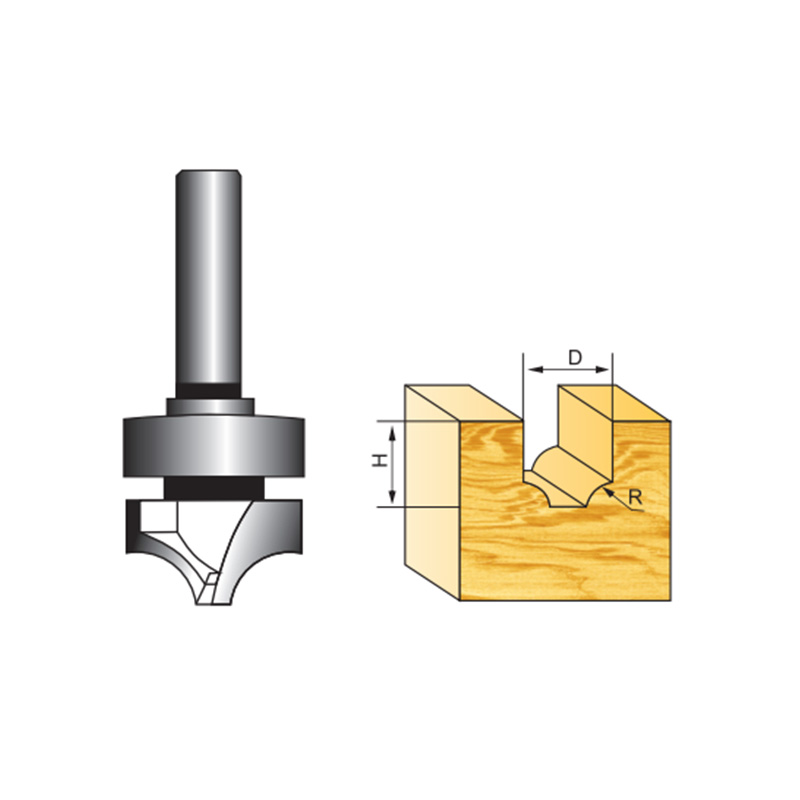 Imitated Open End Carving Router Bit