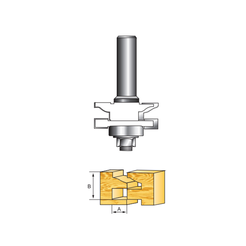 S Shape Stile Rail Assemblies Roman Ogee Router Bit